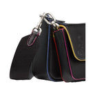 Kate Spade Double Up Glitter Edge Crossbody Black Multi