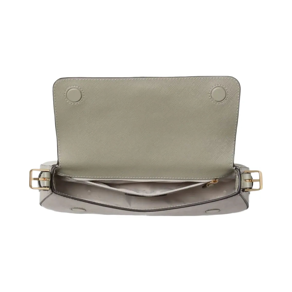 Kate Spade Madison Saffiano Leather Small Flap Shoulder Bag Dusky Pine