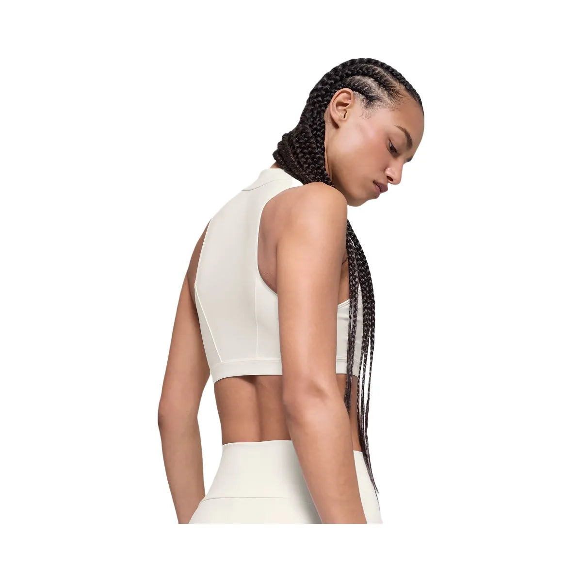 Alo Women's Airlift Mesh Infatuation Bra - Ivory