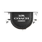 Coach Medium Corner Zip Wallet With Floral Print Silver-Chalk-Black Multi