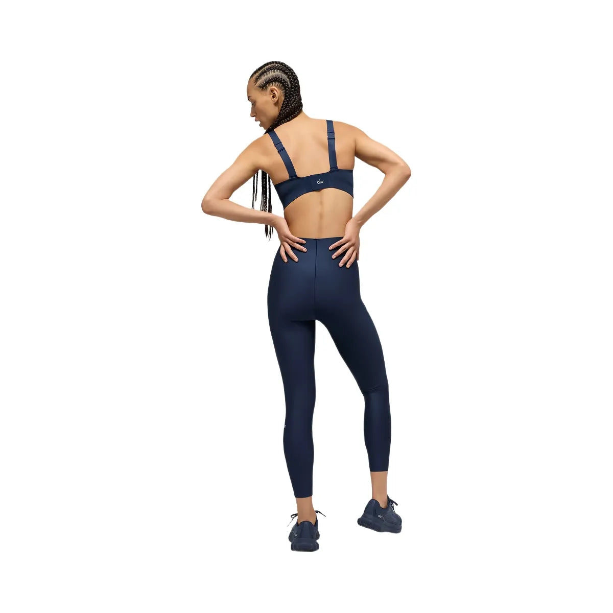 Alo Women's Airlift Strength Extreme High-Waist 7/8 Legging - Navy