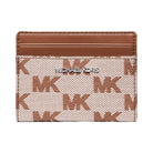 Michael Kors Cooper Logo Jacquard Bi-Fold Wallet Luggage