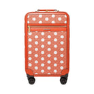 Michael Kors Small Polka Dot Signature Logo Suitcase Red Clay