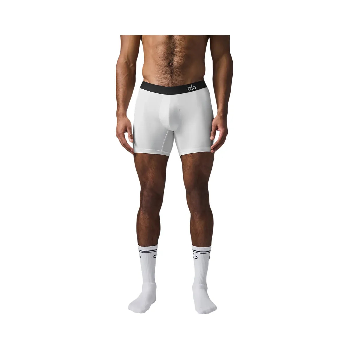 Alo Men's Hero Performance Boxer - White