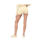 Alo Women's Wool Cashmere Ribbed Noble Short - Candlelight Yellow