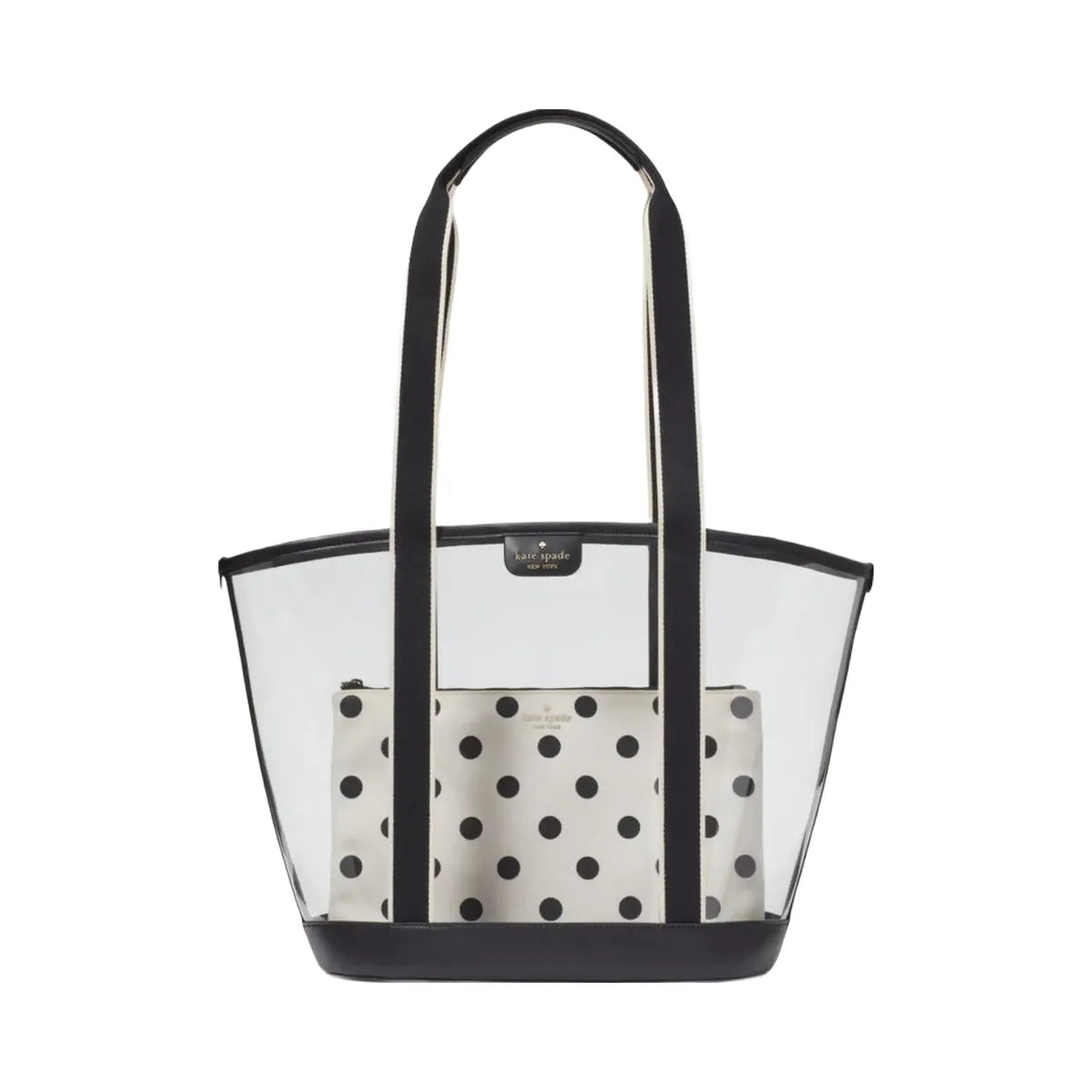 Kate Spade Clare See Through Tote Black Multi