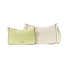 Kate Spade Duet Straw Crossbody Lime Slushy Multi