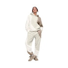 Alo Women's Make Waves Hoodie - Ivory/Bone/Gravel