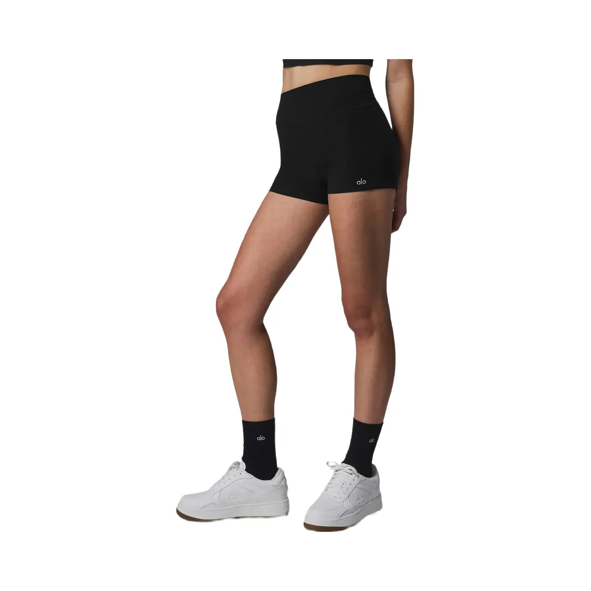 Alo Women's Alosoft High-Waist Carefree Short - Black