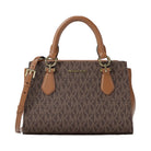 Michael Kors Marilyn Small Signature Logo Messenger Bag Brown