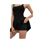 Alo Women's Alosoft Break Point Tennis Dress - Black