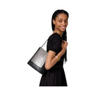Kate Spade Lena Straw Bucket Bag Black Multi