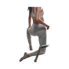 Alo Women's Alosoft High-Waist Heart Throb Legging - Athletic Heather Grey/White