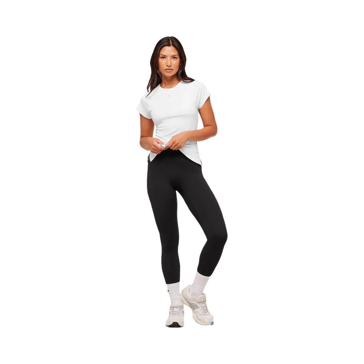 Gymshark Running Back Vent T-Shirt - White