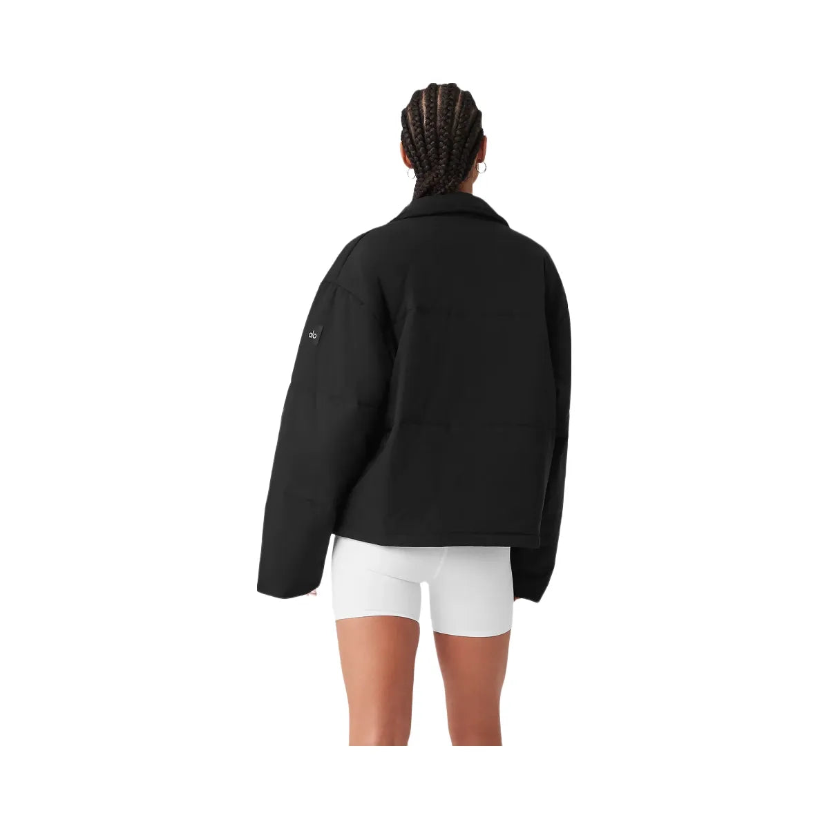 Alo Women's Voyage Utility Cargo Jacket - Black