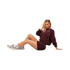 Gymshark Cosy Luxe Sweatshirt - Rich Maroon