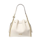 Michael Kors Mina Large Chain Shoulder Bag Lt Cream