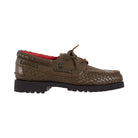 Timberland Woven Leather 3-Eye Lug Supreme Olive