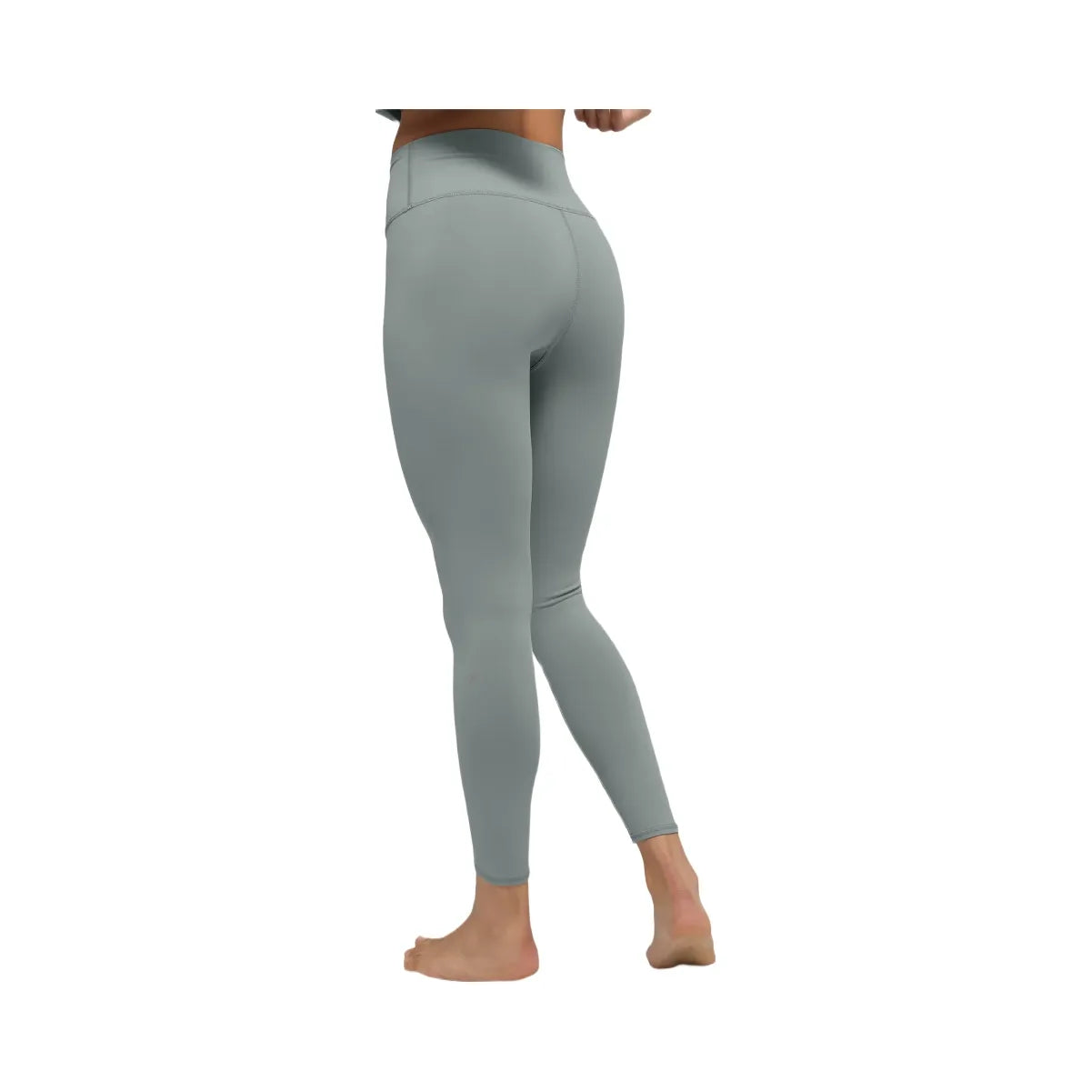 Alo Women's 7/8 High-Waist Airbrush Legging - Lunar Grey