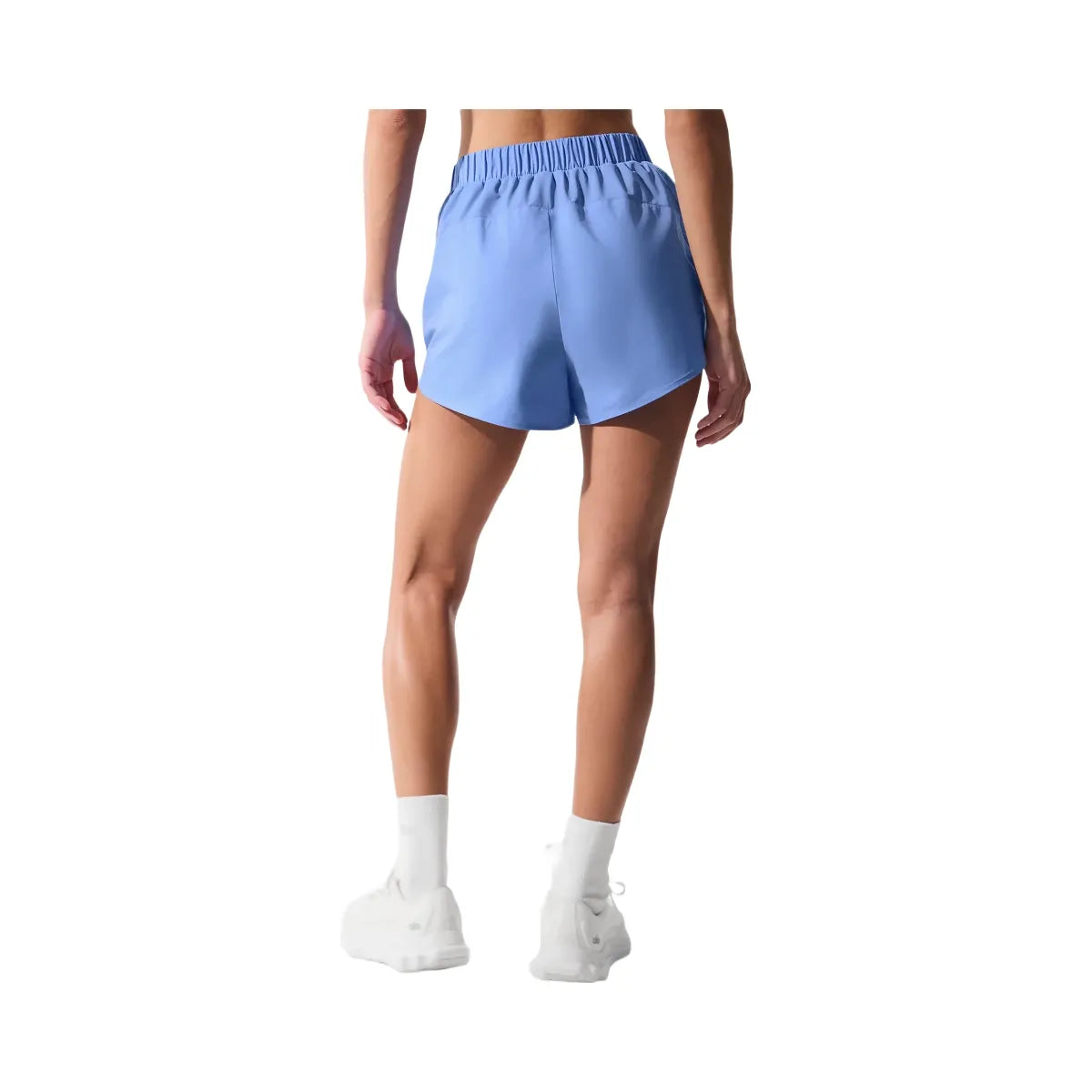 Alo Women's Playmaker Dolphin Short - Crystal Clear Blue