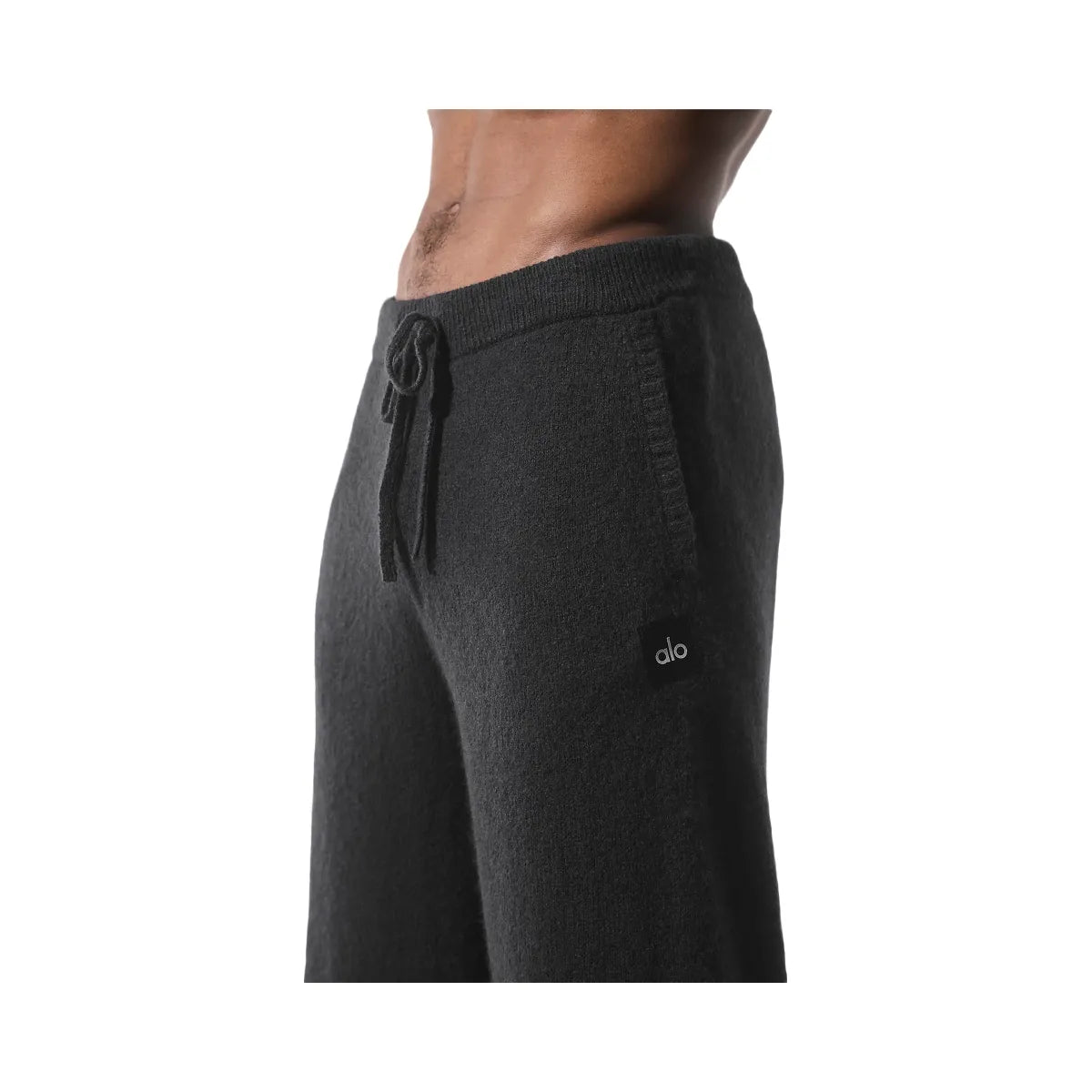 Alo Men's Wool Cashmere New Class Sweatpant - Black