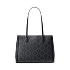 Kate Spade Signature Spade Flower East West Large Laptop Tote Black