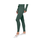 Alo Women's Airbrush Winter Warm High-Waist Nocturne Legging - Clover Green