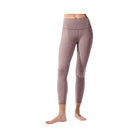 Alo Women's Alosoft High-Waist 7/8 Highlight Legging - Dark Pink Quartz Heather