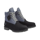 Timberland Heritage 6-Inch Waterproof Boot Black Nubuck/Grey Men'S