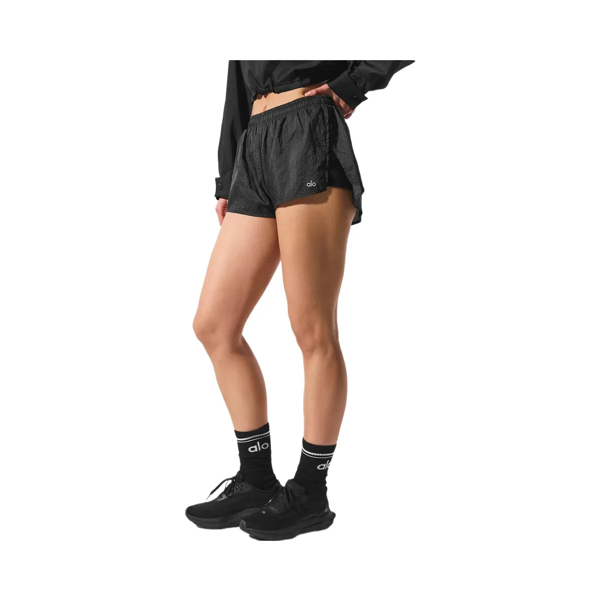 Alo Women's Game Time Short - Black