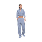 Alo Women's Polar Fleece High-Waist Retreat Jogger - Winter Frost