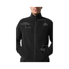 Alo Men's Conquer Max Mock Neck Full Zip - Black