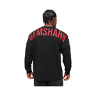 Gymshark Power Long Sleeve T-Shirt - Black/Conditioning Red