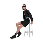 Alo Women's High-Waist Easy Sweat Short - Black