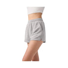 Alo Women's Low Key Sweat Short - Athletic Heather Grey