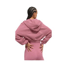 Alo Women's Sweet Escape Zip Up Hoodie - Pink Wild Rose