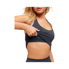 Gymshark Soft Sculpt Halterneck Tank With Shelf - Heavy Blue