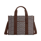 Coach Smith Tote Bag In Signature Jacquard Signature Jacquard-Silver-Oak-Maple