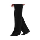 Alo Women's Wool Cashmere High-Waist New Class Wide Leg Pant - Black