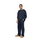 Alo Men's Unisex Wool Cashmere New Class Crewneck Sweater - Navy