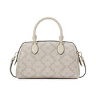 Kate Spade Flower Small Dolly Duffle Dark Beige Multi