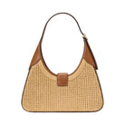 Kate Spade Nouveau Straw Small Shoulder Bag Cavern Clay Multi