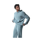 Alo Men's Wool Cashmere New Class Hoodie - Celestial Blue Granite Heather