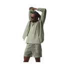 Alo Men's 5" Game Time Ripstop 2-In-1 Short - Limestone/Black