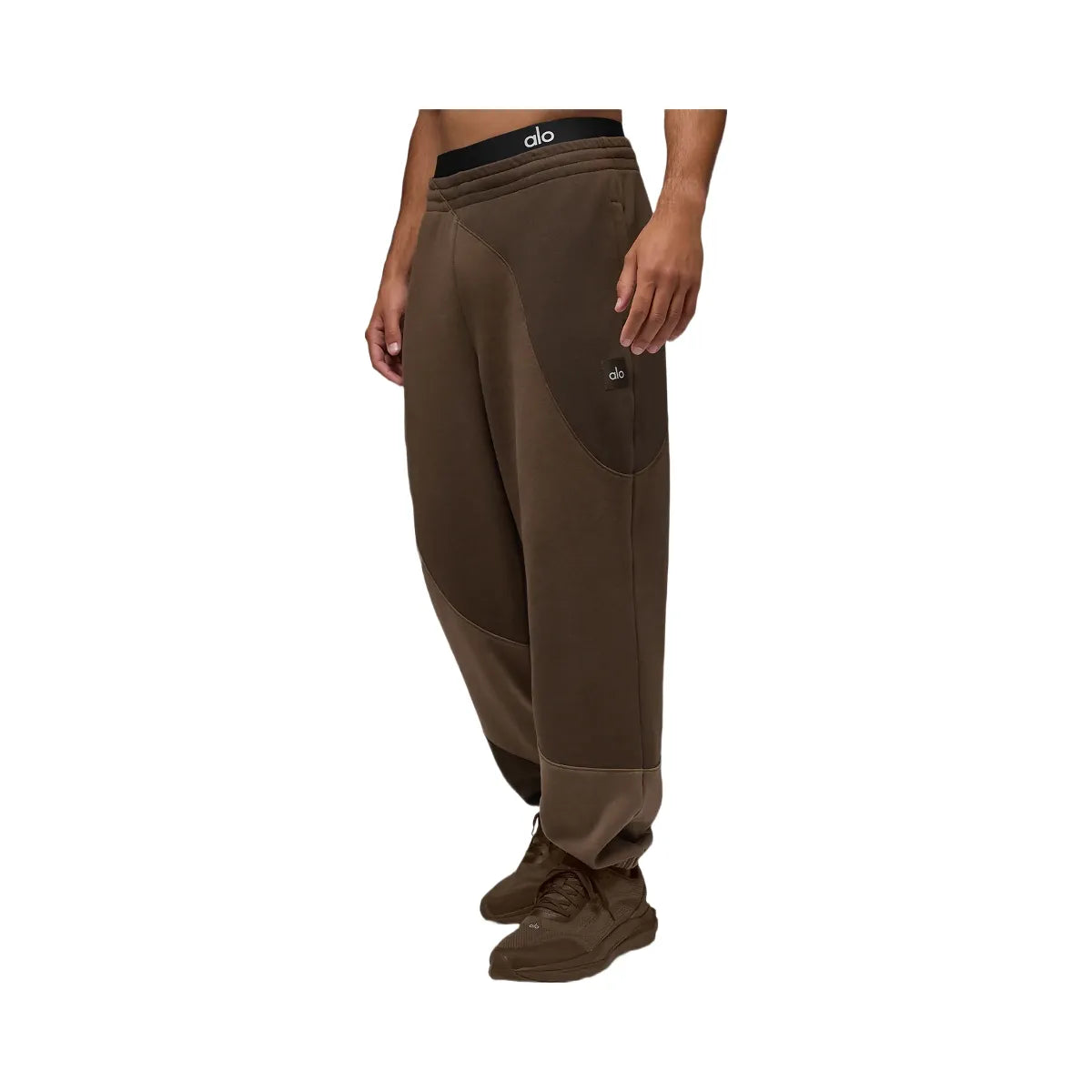 Alo Men's Make Waves Sweatpant - Espresso Tonal