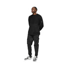 Alo Men's Domain Shift Rib Knit Sweater Crew - Black