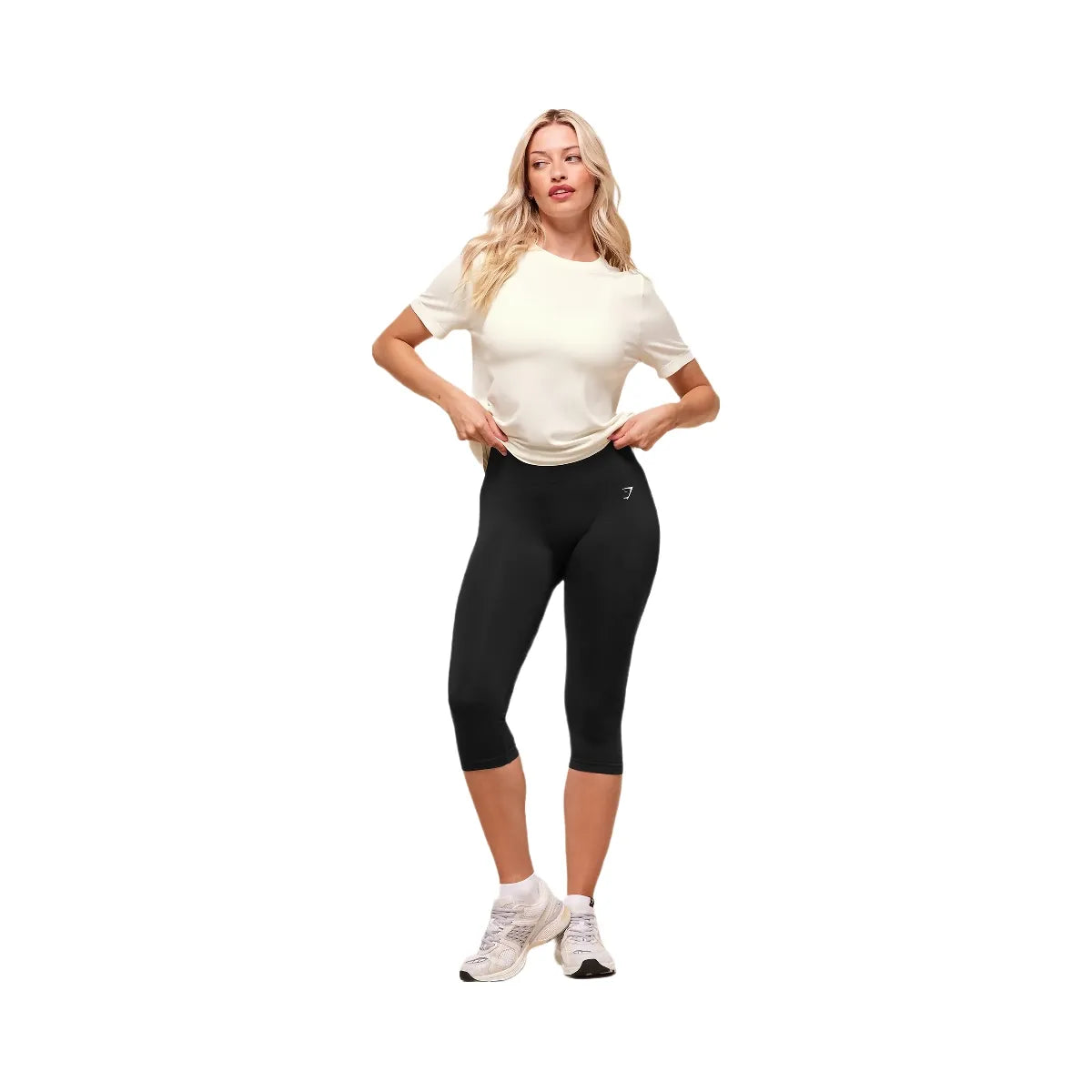 Gymshark Everyday Seamless T-Shirt - Soft White
