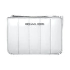 Michael Kors Jet Set Small Patent Coin Purse Optic White