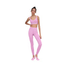 Alo Women's Airbrush Heart Throb Bra - Candy Heart Pink/White