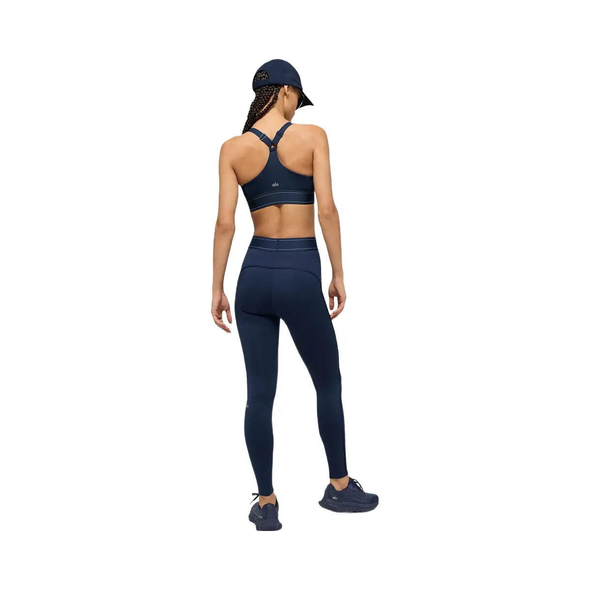 Alo Women's Airlift High-Waist Suit Up Legging - Navy/Navy